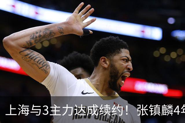 上海与3主力达成续约！张镇麟4年顶薪，李弘权2年C类，小偰3年B类