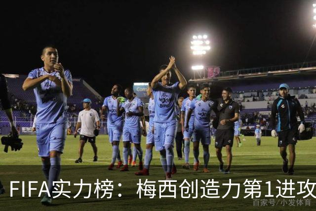 FIFA实力榜：梅西创造力第1进攻第2，姆巴佩进攻第1罗德里防守第1